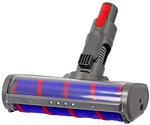 SPARES2GO Soft Roller Brush Head Floor Tool for Dyson V7 V8 V10 V11 V15 Cordless Stick Vacuum Cleaner