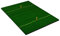Schlagmatte Golf Golf Practice Mat, Golf Fairway Trainingsmatten Golfball und Gummi T-Stück mit Double Lines Hinterhof Golf Mat 90 * 60cm