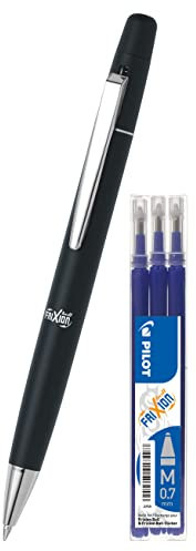 Pilot Tintenroller Frixion Ball LX, Strichbreite M, schwarz + Ersatzmine