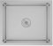 vidaXL Handmade Stainless Steel Kitchen Sink with Satin Finish - Anti-Condensation Paint, Mould Proof, Resistant, Corrosion Resistant - Quick Flow with X-Flume Design - Versatile Installation Options