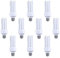 T.E Bombilla 3Tubas Bajo Consumo E27 (3000K Luz amarilla 26W (10uds)