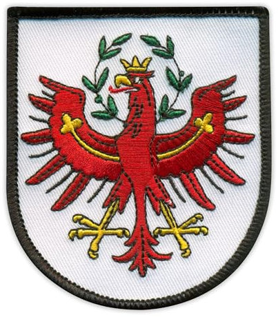 Wappen von Tirol - Aufnäher - bestickter Aufnäher / Abzeichen / Emblem