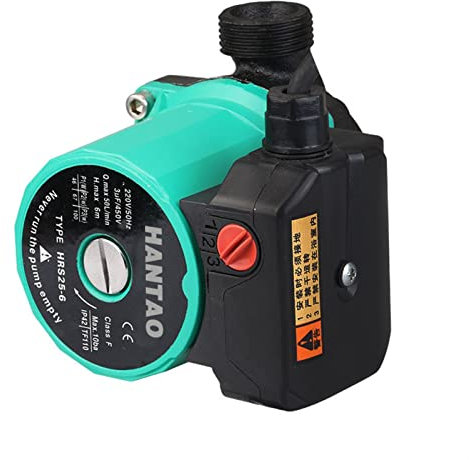 Adjustable Small Submersible Pump Central Heating Circulator Mute Boiler Hot Water Circulating Pump Booster Pump Heat Pump Floor Heating Pipeline Canned Pump