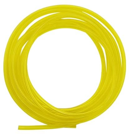 10 Feet (3 Meter) Petrol Fuel Line Hose I.D 1/8 x O.D 3/16 Tubing for Small Engines Weedeater Chainsaw Leaf Blower