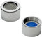 XNTONG - 2 Pieces Jet Regulators, M24 Internal Thread Faucet Sieve, with Stainless Steel Mesh and Chrome-Plated Mixing Nozzle Key, for Faucets with Mixing Nozzle (Internal Thread 24 mm)