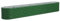 vidaXL Garden Raised Bed Powder-Coated Steel 260 cm - Large Green Flower Box/Oval Outdoor Planter for Home Balcony, Patio Decor