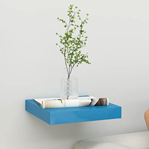EESHHA Wandregal Möbel-Sets-Schwebendes Wandregal Blau 23x23,5x3,8 cm MDF