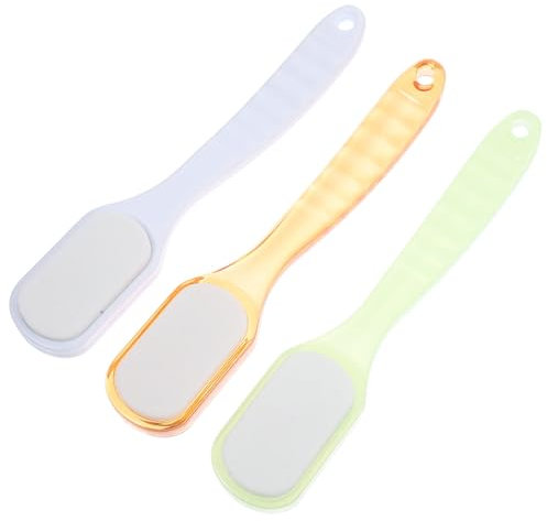 HONMEET 3stücke Doppelseitige Fußfeile Fußpeelingfeile Pediküre Werkzeug Fußpflege Werkzeug Hand Fuß Trimmpflege Tool Fußpflege Peeling Trimmer