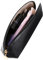 Reise-Make-up-Pinselhalter, Reißverschluss-Make-up-Pinseltasche für Unterwegs, Tragbare Kosmetikpinseltasche, Reise-Make-up-Pinseletui Make-up-Pinsel-Organizer-Tasche für Unterwegs im Freien (schwarz)