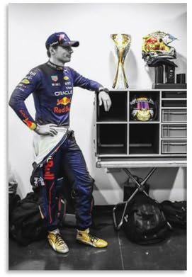 Generisch - Poster, Wandkunst, Max Verstappen, Rennsport, 20 x 30 cm, Wohnzimmer, Schlafzimmer, Büro, Bad, Esszimmer, Küche