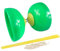 MagiDeal Ensemble de Diabolo Chinois Diabolo à Triple roulement Ensemble de Diabolo Chinois Polyvalent Portable Jouet de jonglage pour Enfants, Vert