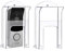 Ohulelks 2Pcs Transparent Plastic Doorbell Rain Cover Doorbell Waterproof Protector Doorbell for Ring 1/2/3/4/Pro/Pro 2/