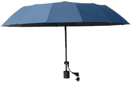Uanqfegy 360° Adjustable Portable Clip on Umbrella for Chair – Sun Shade with Clamp for Beach Camping and Outdoor Chairs, 45.28