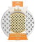 DECORA Crust Cutter 0215800 Arabesque GITTERSTANZE RUND 30 cm, Plastik, Weiß, 30 x 30 x 3 cm