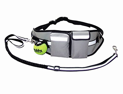 Nobby Hüftgurt Expert, Tasche: 52 x 14 cm, Gurt: 50-115 cm, Leine: 95-120 cm, 1 Stück