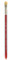 Princeton Velvetouch Artiste, Mixed-Media Brush for Acrylic, Watercolor & Oil, Series 3950 Willow's Blender Luxury Synthetic, Size 3/8