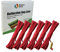 RainbowStone Enhanced Highly Visible Reflective Guy Rope with Luminescent Tensioner 6 * 4m Empire Red