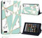 FINDING CASE Fit Amazon Fire 7 (9th Gen 2019) Tablet - Printed PU Flip Leather Smart Lightweight Shell Stand Cover Case for Fire 7 (9th Gen 2019) (Fire 7 (9th Gen 2019), green geometric marble)
