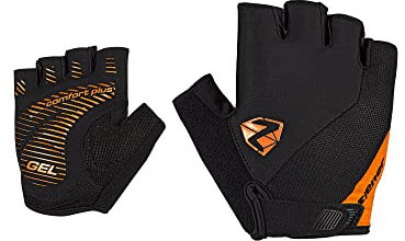 Ziener Herren COLLBY Fahrrad-/Mountainbike-/Radsport-Handschuhe | Kurzfinger - atmungsaktiv/dämpfend, New orange, 8,5