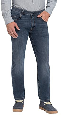 Pioneer Herren Rando Jeans, Blue/Black Used Buffies, 36W / 34L