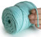 MeriWoolArt® Makramee Garn Aqua 4 mm x 85 m Baumwollkordel, recyceltes weiches Baumwollgarn für das Stricken von Pflanzenhängern, Schmuckherstellung, Häkeltaschen