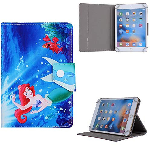 Kids Case For New Apple iPad 10.2 (9th Generation 2021) (8th Generation 2020), (7th Generation 2019 Stand up Case/children Protective Tablet cover (Ariel Mermaid)