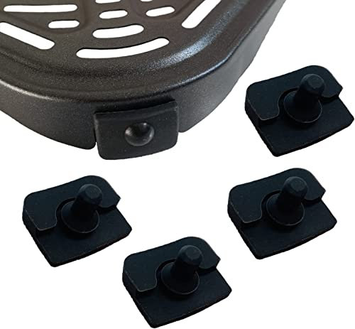 Air Fryer Silicone Bumpers for 6.8QT COSORI Air Fryers, 4PCS Upgraded Air Fryer Rubber Tabs, Rubber Pieces, Rubber Feet, Rubber Parts, Rubber Stoppers for 6.8Quart COSORI Air Fryers