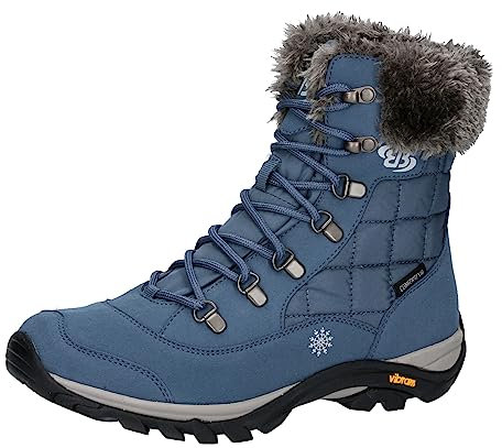 Brütting Damen Himalaya Schneestiefel, Blau, 41 EU