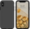 DOMAVER Case for iPhone XS Max Slim Liquid Silicone Lightweight Smooth Soft Gel Rubber Microfiber Lining Cushion Texture Cover Shockproof Protective Phone Cases for iPhone XS Max 6.5 Inch 2019, Black
