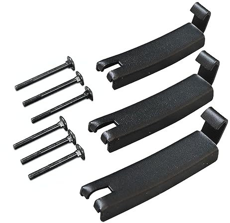 AGURI | Zubehör für den Transport eines Fahrrads | Schelle, Klemme, Clamp zur Montage des ACUDA III Fahrradhalters am Dachträger ohne den T-Nut-Adapter