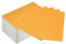 PATIKIL 200Stk Metall Visitenkarten Leere 0.21mm Dickes 3.4x2.1 Aluminium Lasergravur Bedruckbare Namenskarte für Benutzerdefinierte DIY Orange