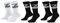 Nike 9 Paar Everyday Essential Tennissocken Socken Sportsocken Unisex DX5089 Prime, Farbe:2x Schwarz - Weiss/Weiss - Schwarz, Socken Neu:38-42