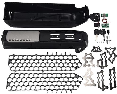 DKSooozs EBike Battery Case for 65PCS 18650 Cells Empty Box 48V Electric Bicycle Battery Case for Hailong 1-2 -077