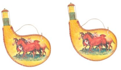 ABOOFAN Lot De 2 Fourre-tout Pour Accessoires De Danse Pour Bouteilles De Vin En Pu Pour Fournitures D'eau