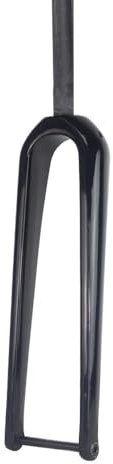 Mtb Forks Gravel Fork All Carbon Fiber Road Bicycle Fork Quick Release/Thru Axle Ultralight Gravel Bike Fork Forks (Color : Straigh Thruaxle glo)