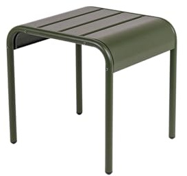 MaximaVida Beistelltisch Hocker Max aus Metall 45 cm Grün