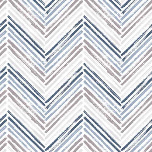 VaryPaper Papel Pintado pared Rayas Moderno Papel Tapiz Rayas 44.5cmx200cm Papel Adhesivo para Muebles Papel de Pared Decorativo Salon Dormitorio Armarios Estanteria