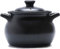 Olla De Barro,Ollas De Barro for Cocinar,Olla De Cerámica Olla Cazuela Olla De Barro Mini Olla De Sopa Antiblanqueamiento De Gas for El Hogar con Tapa,Lata De Barro Piedra Negra(4500ml)