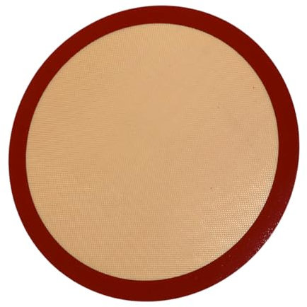 OKUMEYR Blätter Runde Backmatte Backblech Luftfritteusen Einlage Keks Backpads