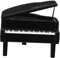 Gatuida Klavier bürodeko büro dekoration zubehör fotografie decor Stütze sammelbar Miniatur Dekorationen für Wohnkultur Desktop-Piano-Ornament Desktop-Ornament Abs Black