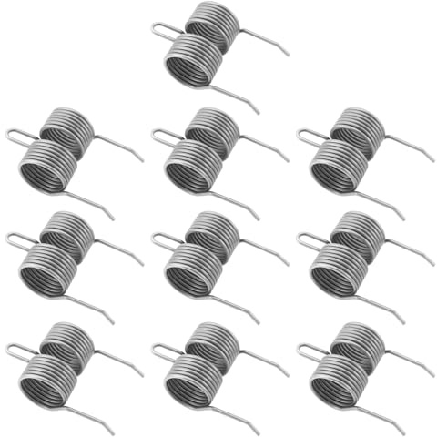 ECSiNG 10 Stück 304 Edelstahl Vertikutierer Zinken Federn F016T47920 Kompatibel mit Suffolk Punc