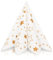 GRUBly® Servietten Weihnachten STERNE GOLD (Winter Limited Edition) | Stoffähnlich/Airlaid | 40x40cm | 50 Stück