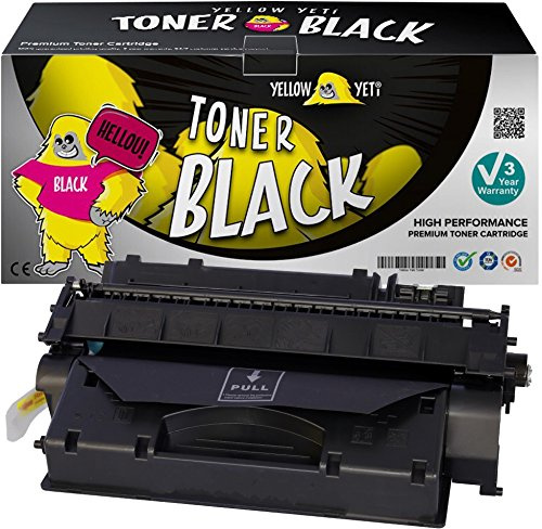 YELLOW YETI CF280A 80A (2.700 Seiten) Premium Toner kompatibel für LaserJet Pro 400 M401dn M401dw M401n M401a M401d M401dne MFP M425dn MFP M425dw [3 Jahre Aufschlag]