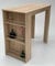 Möbel SD Bartisch Stehtisch Sonoma Eiche hell Sägerau 112 x 57 x 107 cm B x T x H