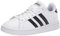 adidas Herren Grand Court Sneaker, White Core Black White, 42 EU