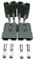 Connettore per batteria da 50 A, connettore da 50 Amp, 600 V, per auto, furgoni, moto