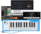 Arturia MicroLab Blau – Kompakte 25er USB-Controller-Tastatur