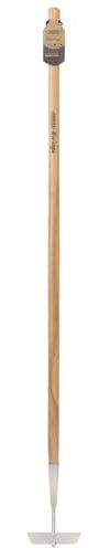 Draper Heritage 99018 Stainless Steel Draw Hoe with Ash Handle, Brown