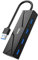atolla Hub USB 3.0, 4 Puertos Multi USB Hub de Datos de 5Gbps, diseñado con Cables Plegables para PC, Portátiles, admite Windows 10, 8, 7, XP, Vista, Mac OS, Linux