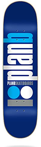 Plan B Classic 8.125 x 31.75 Deck Skateboard, Unisex, Erwachsene, Mehrfarbig (Mehrfarbig), 20,3 x 80,9 cm